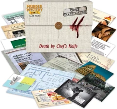 Murder Mystery Case Files - Crime Investigations: Death by Chef's Knife